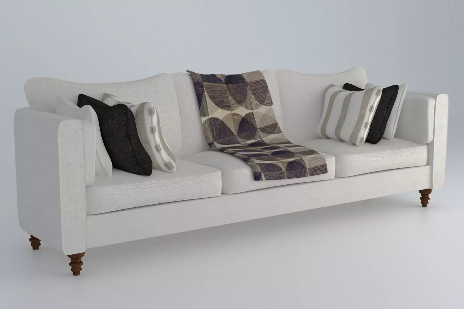 Sofa 02 3D model_0