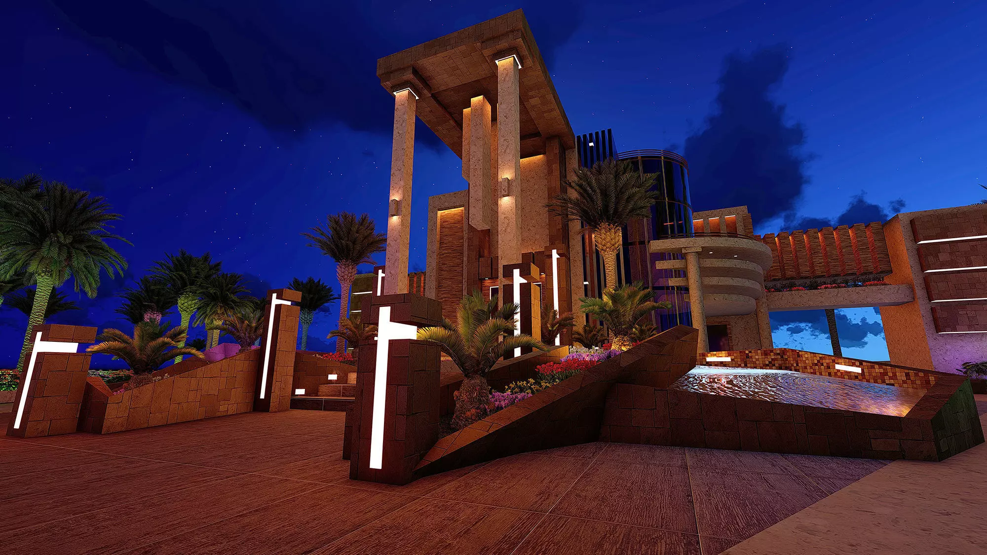 Modern Villa 3D model
