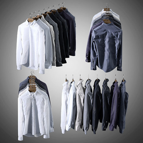 MENS SHIRT 3D model