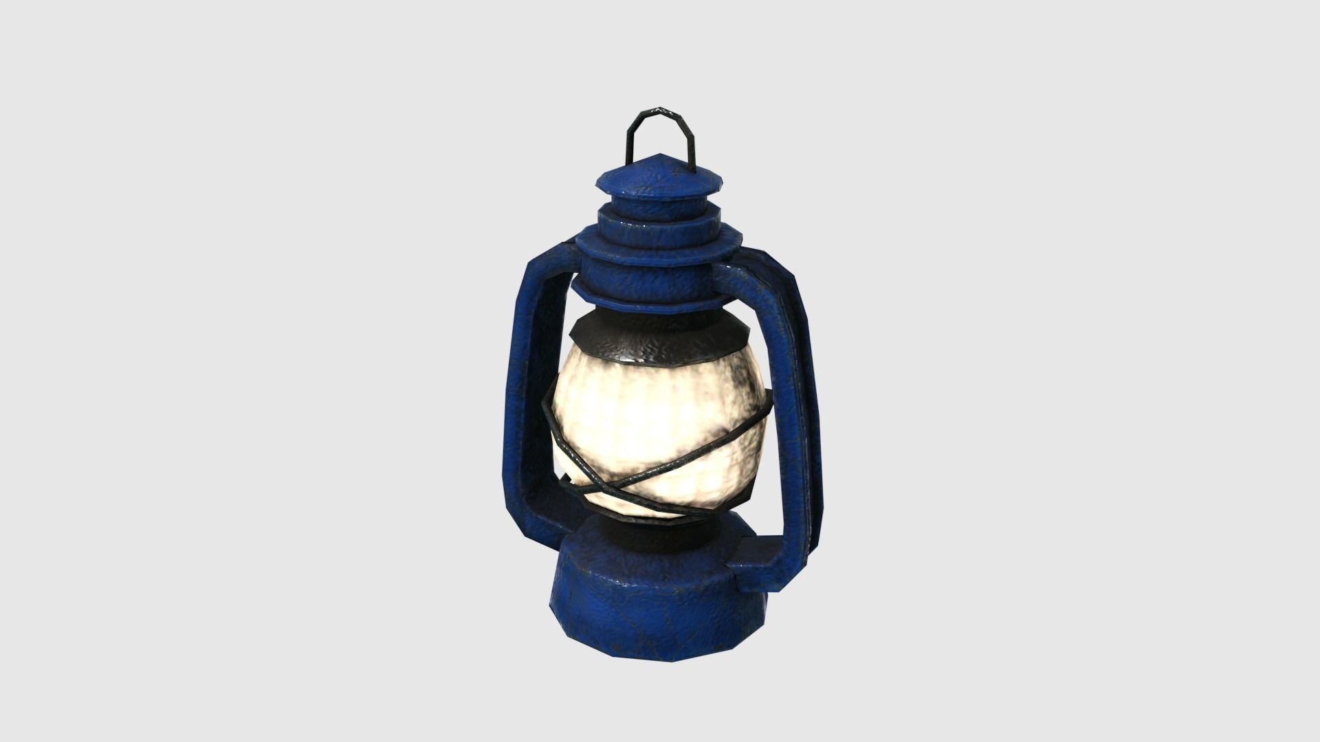 Low Poly Modular Mine Shaft With PBR Materials Low-poly 3D model_17