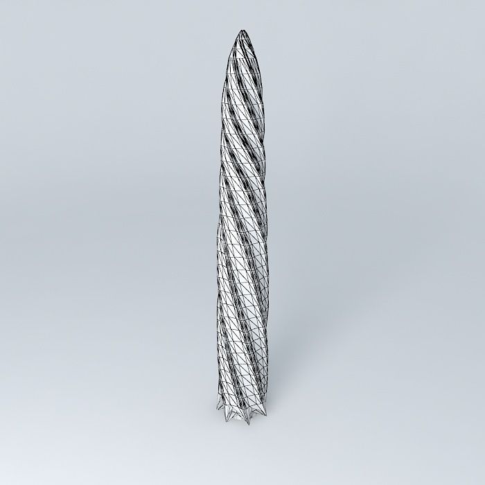 TCF hotel & office option Free 3D model_3