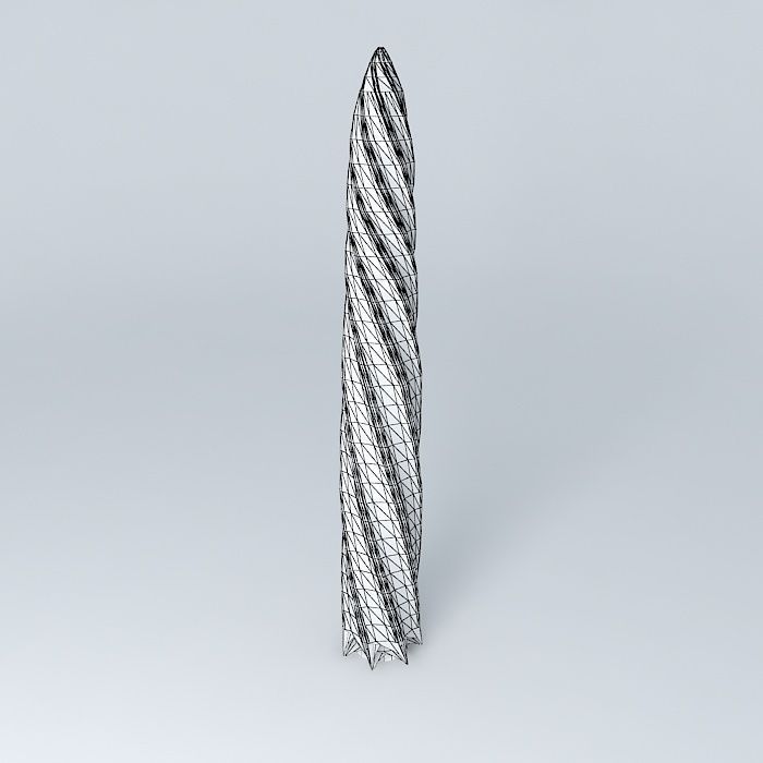 TCF hotel & office option Free 3D model_4