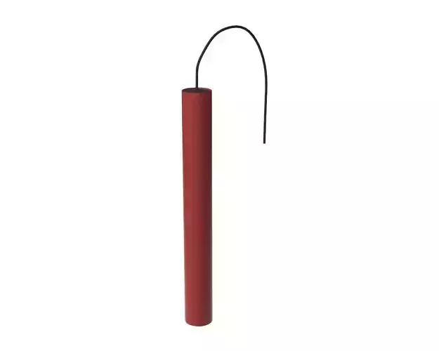 single dynamite 3D model