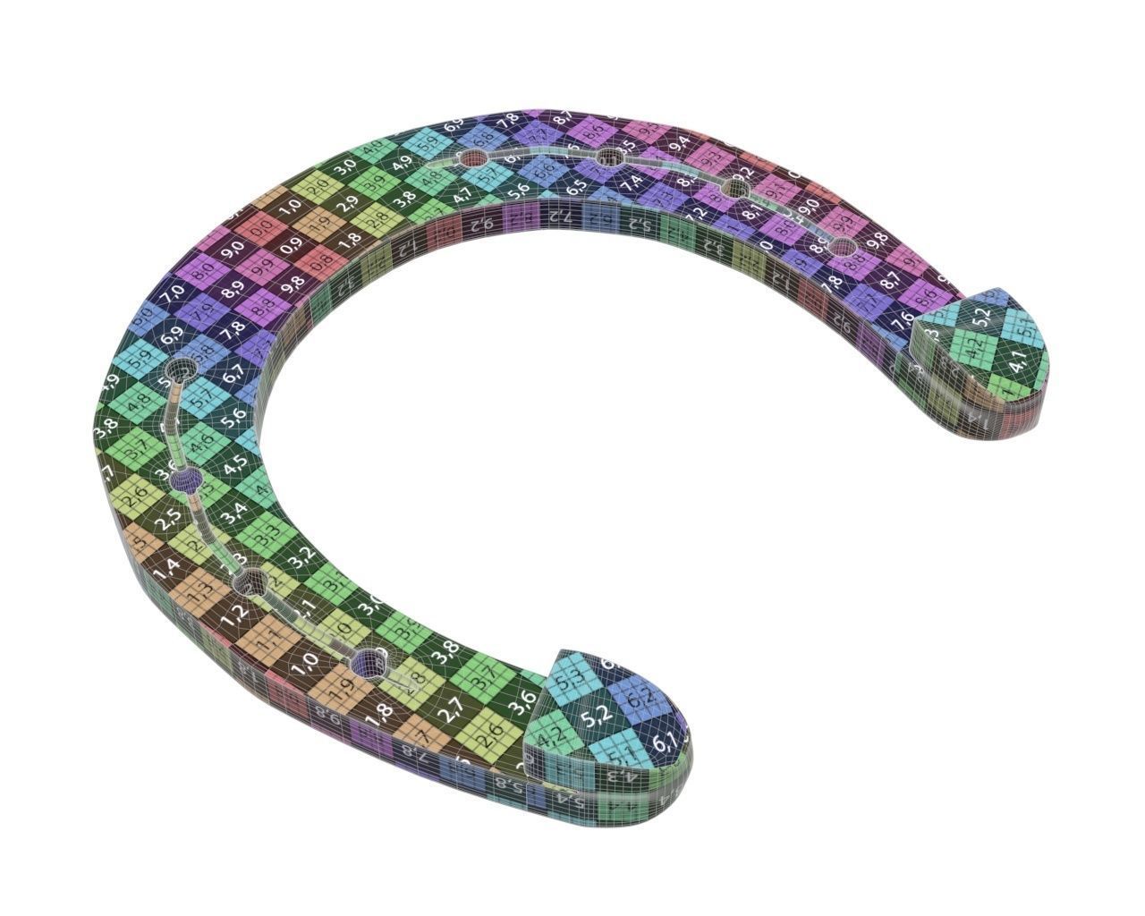 horseshoe 3D model_7