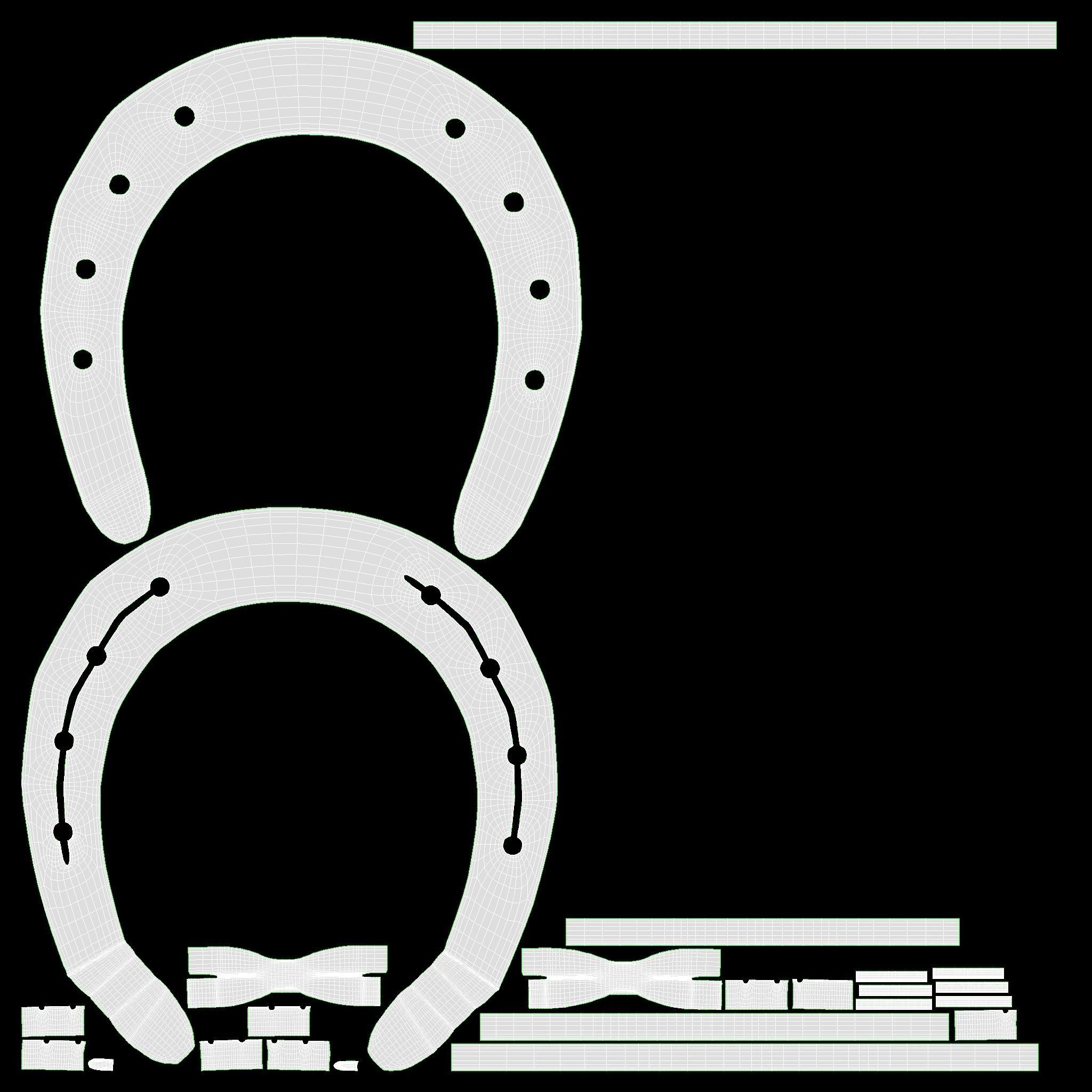 horseshoe 3D model_8