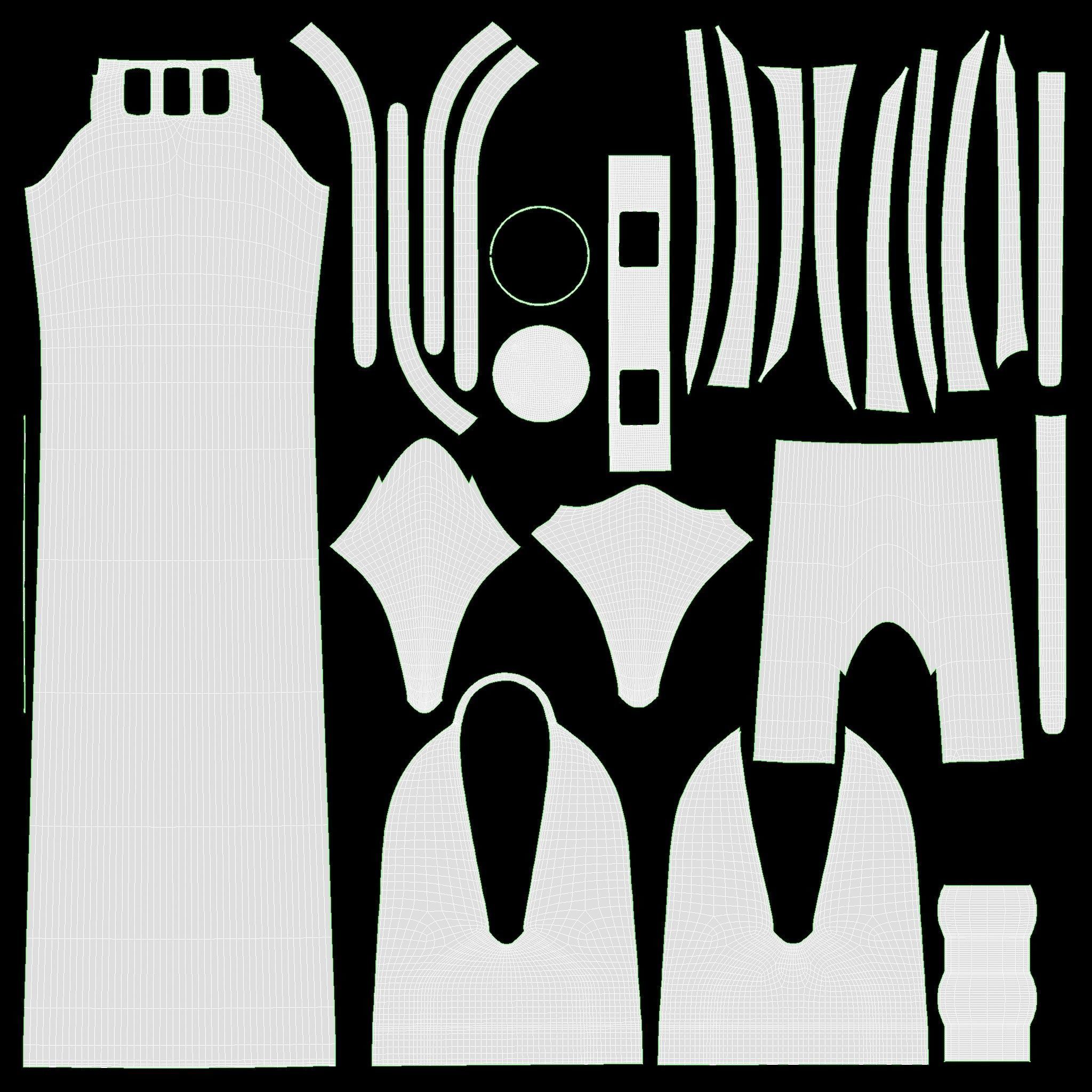 Garden Mini-Hoe 3D model_5