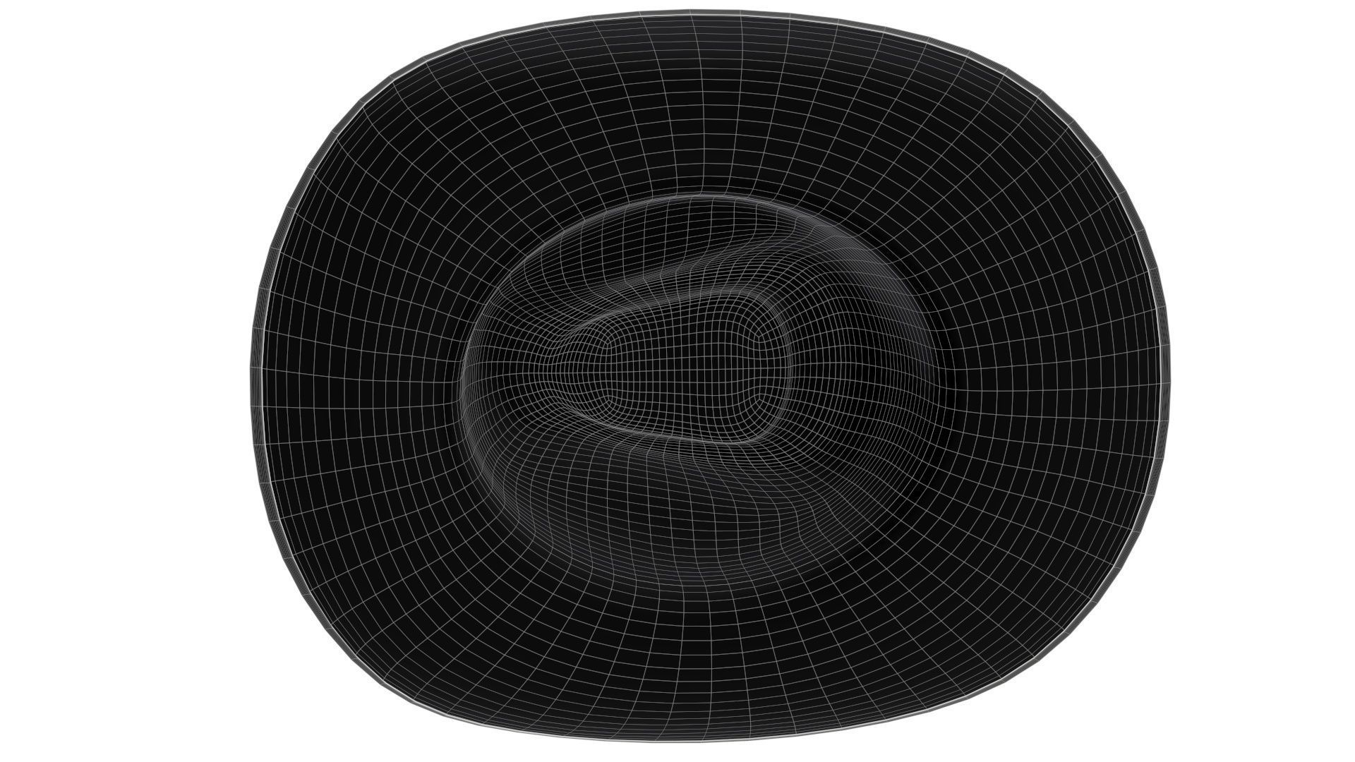 cowboy hat 3D model_9