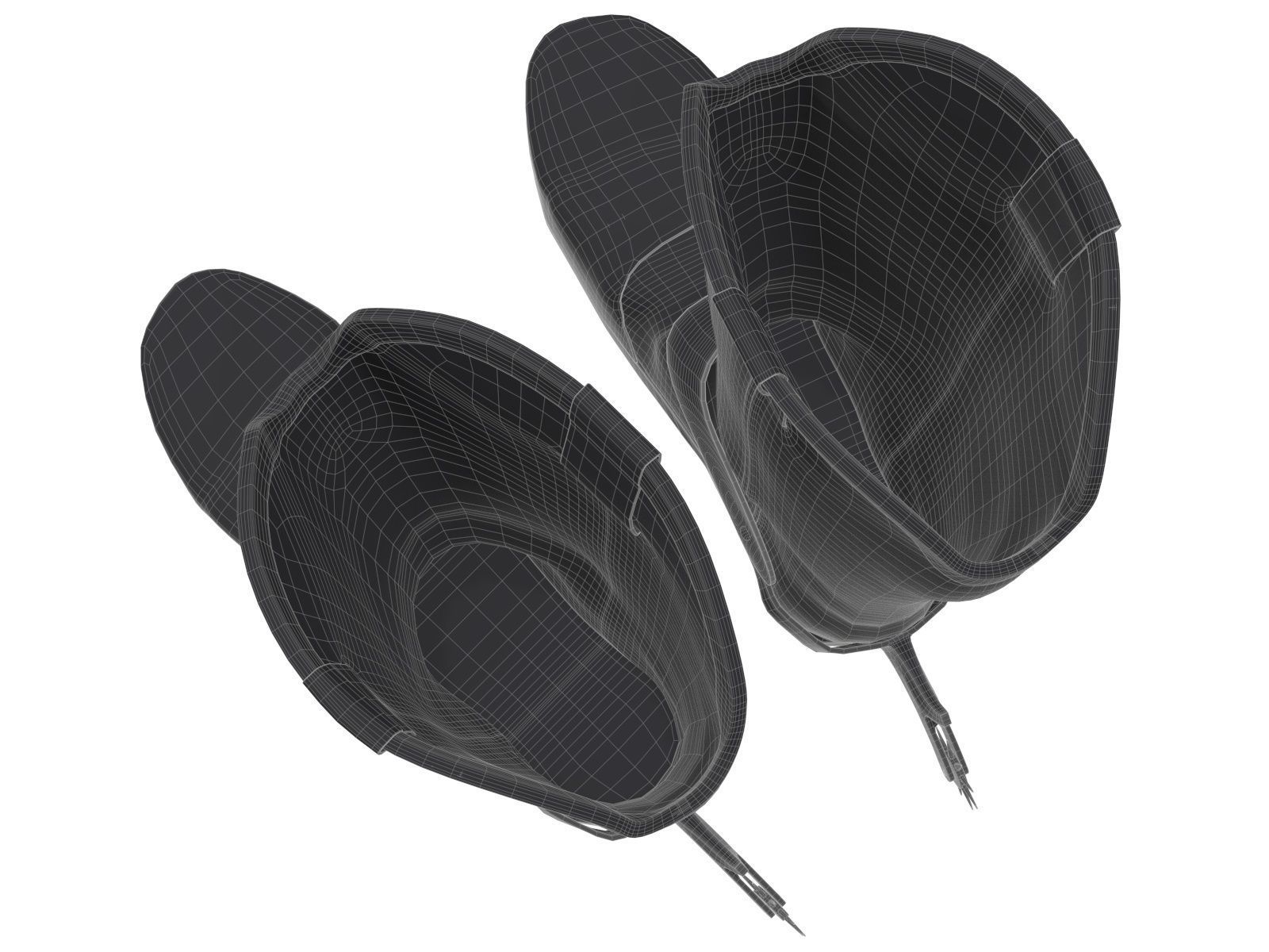 cowboy boots 3D model_8