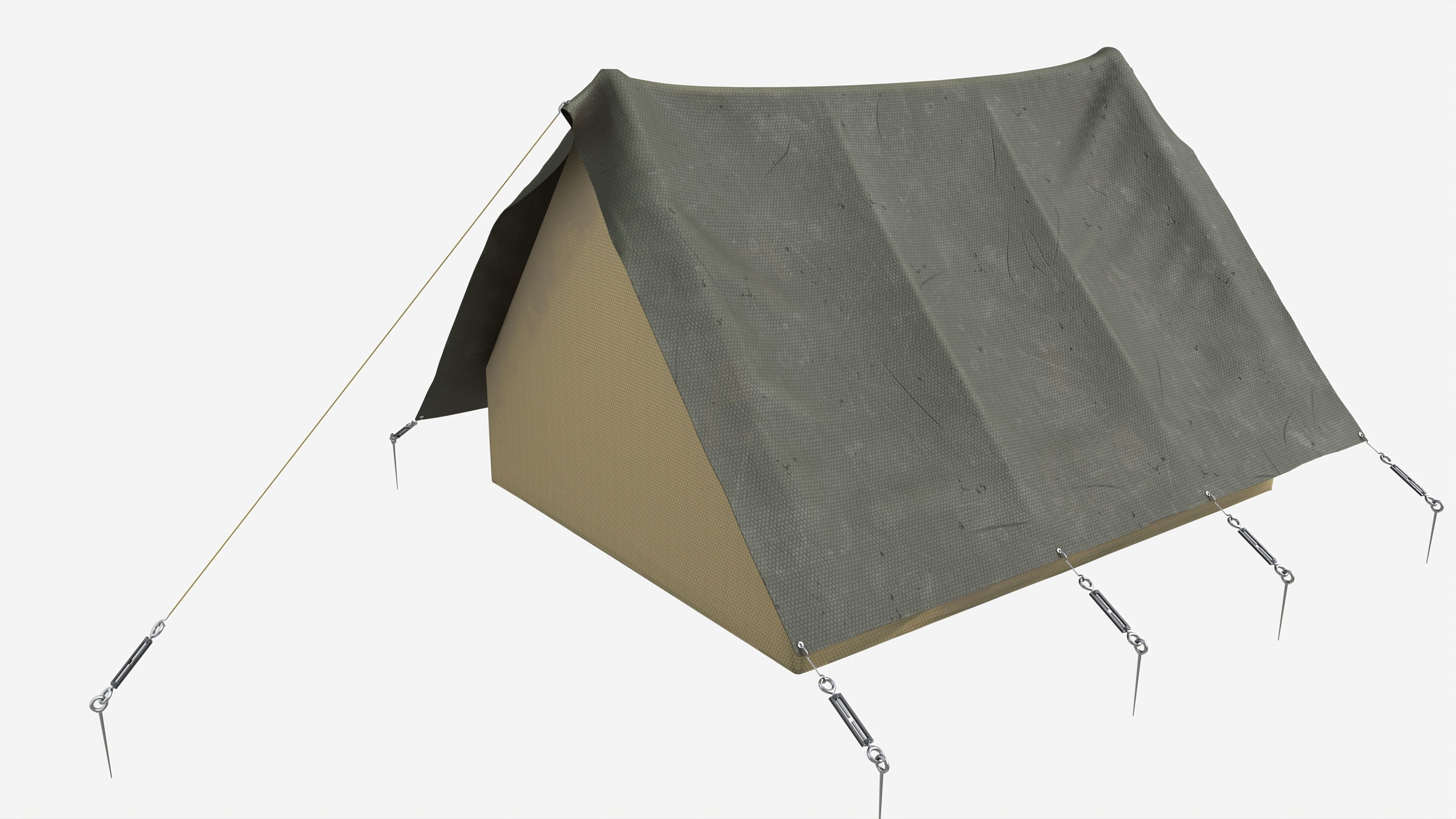 camping tent 3D model_1