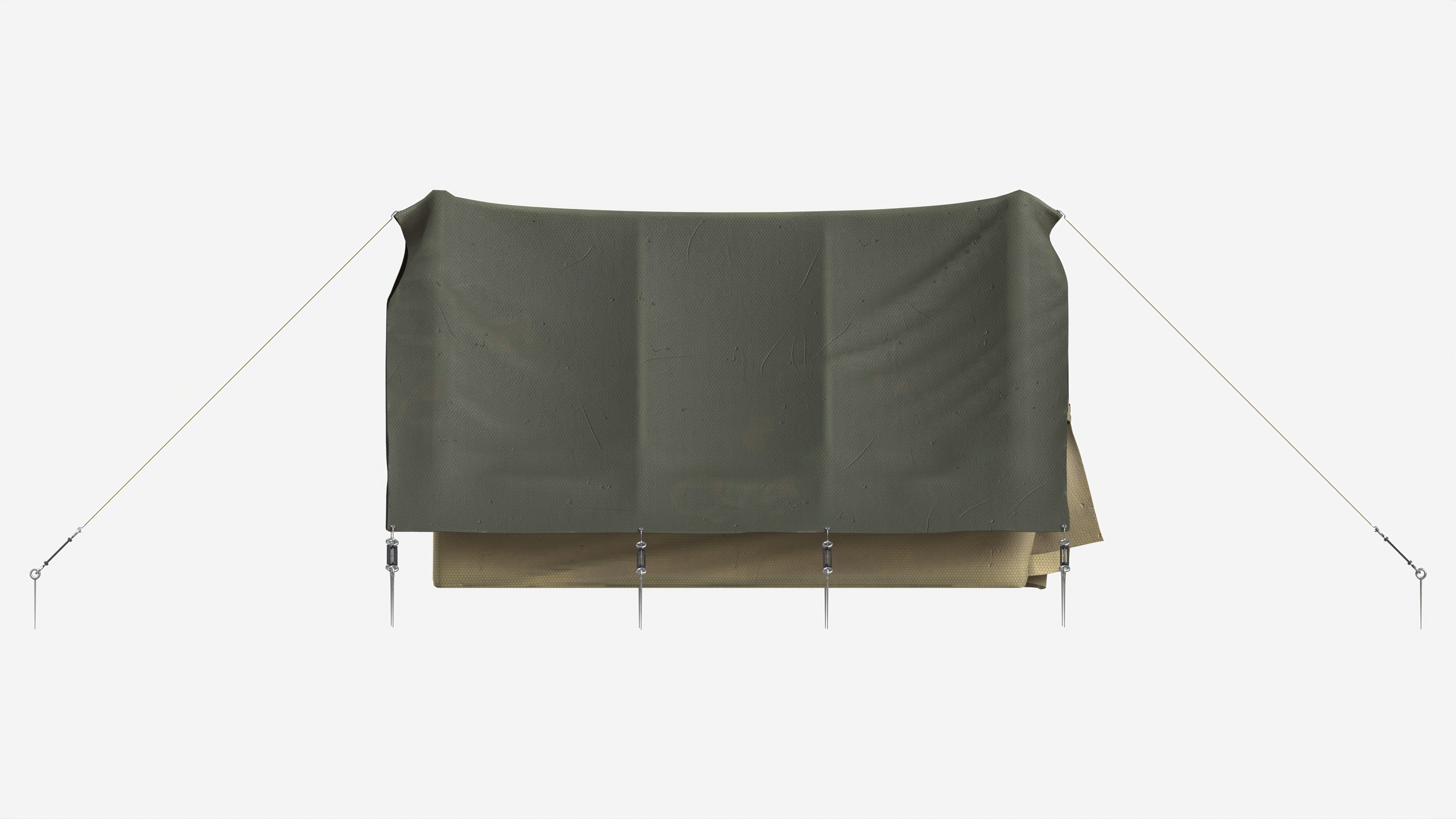 camping tent 3D model_6