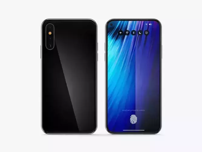 Generic Smartphone 2019 3D model
