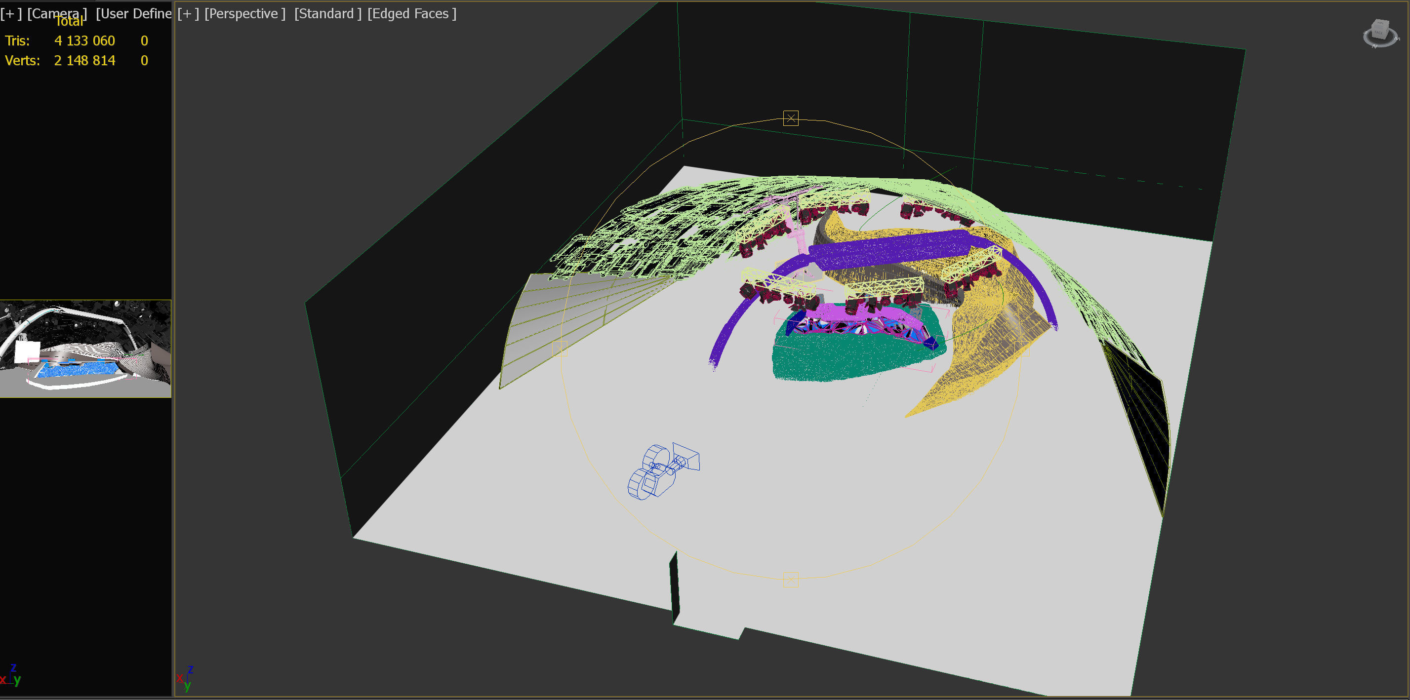 Virtual Broadcast Studio 14 3D model_20