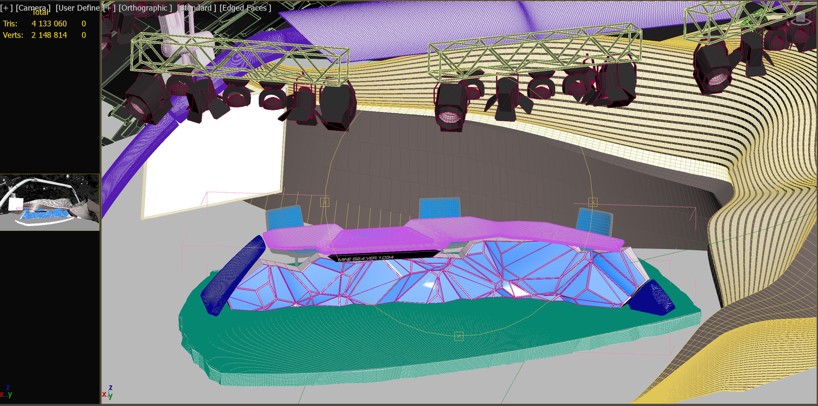 Virtual Broadcast Studio 14 3D model_22