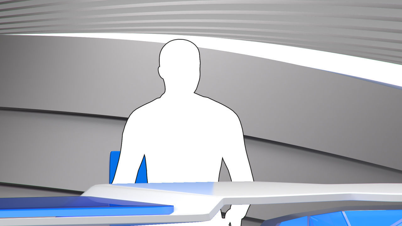 Virtual Broadcast Studio 14 3D model_17