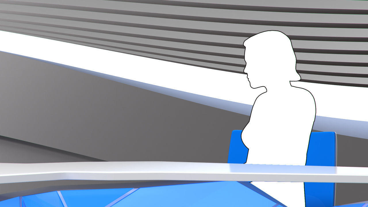 Virtual Broadcast Studio 14 3D model_18