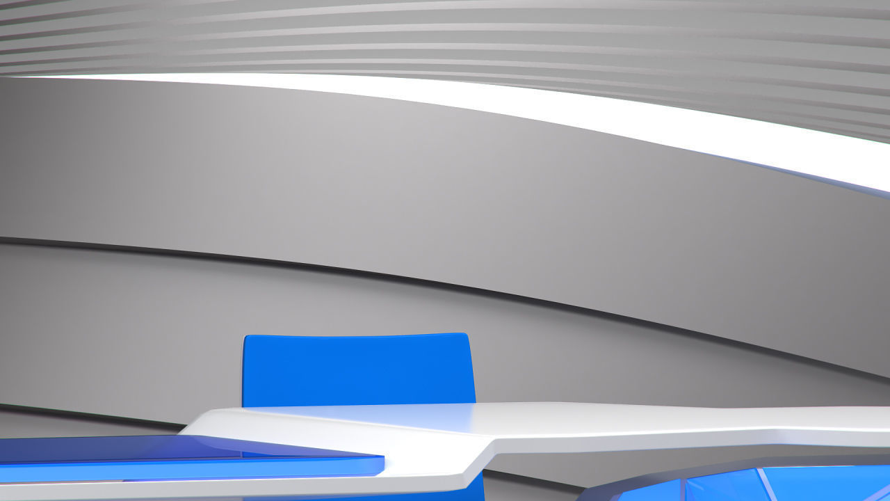 Virtual Broadcast Studio 14 3D model_9