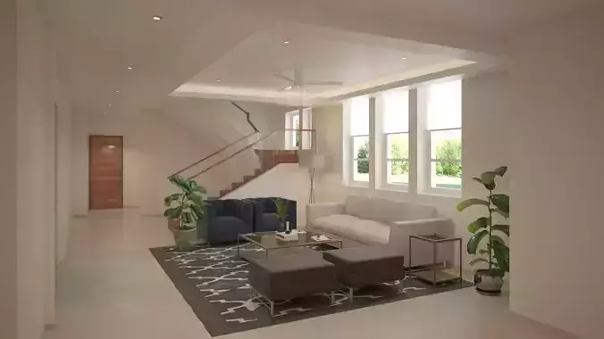 Ceiling Fan by Light System