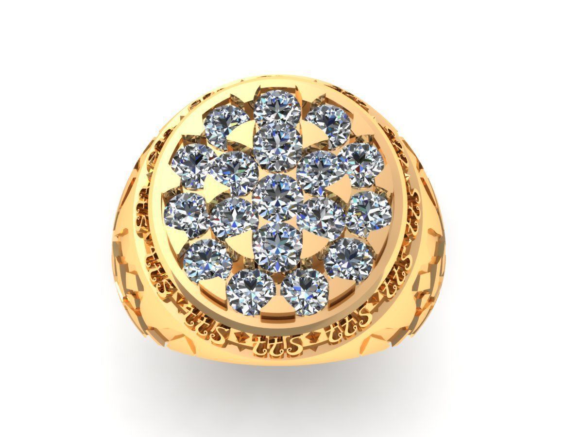 AI000212R gold ring with diamonds 3D print model_9