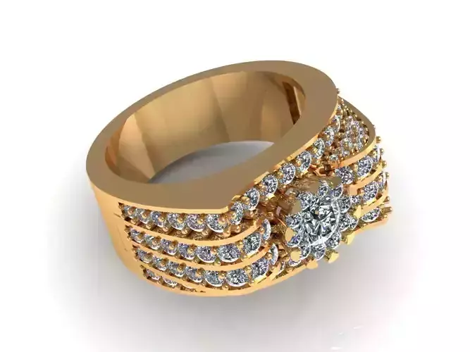 AI000216R diamond ring gold