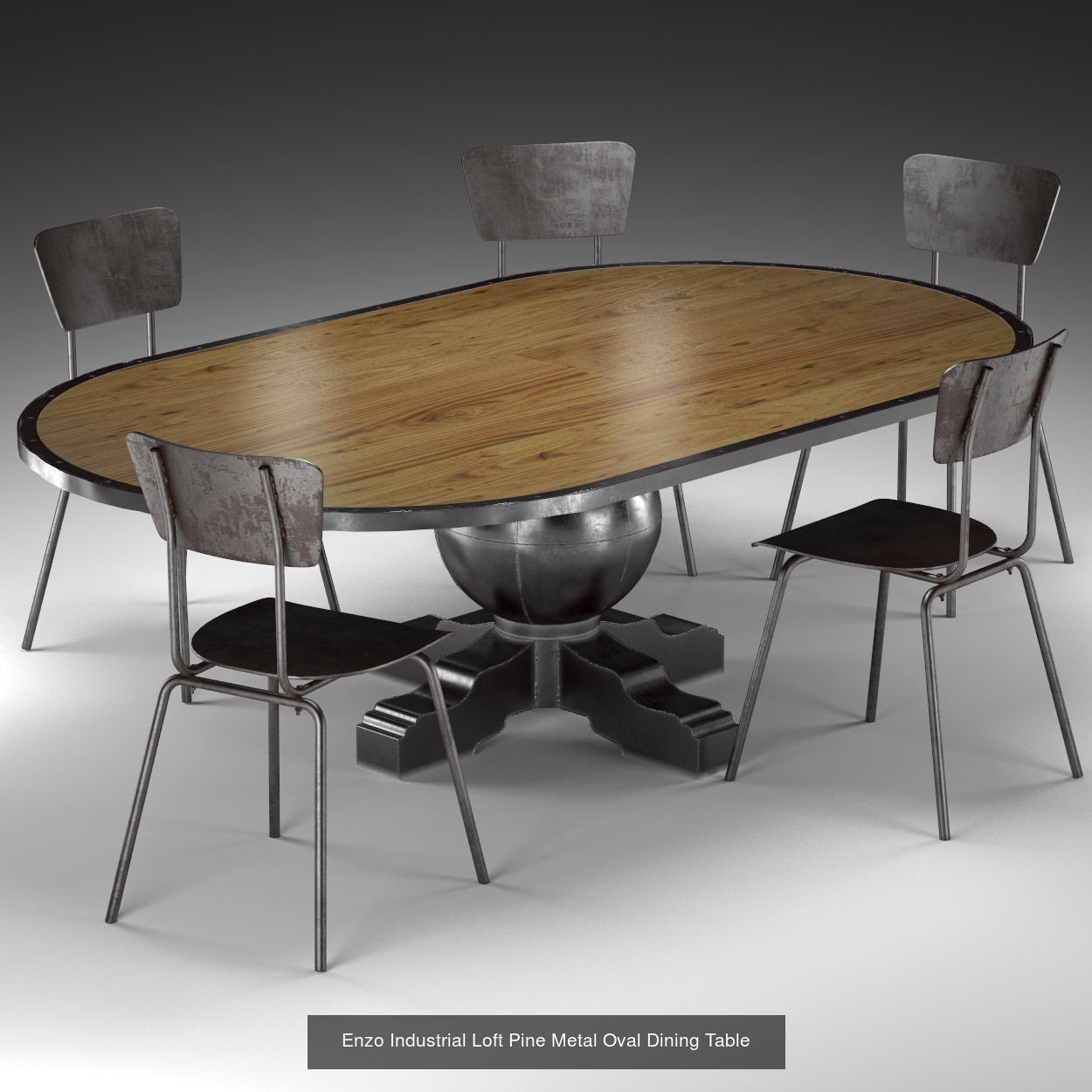 Dining Groups 3D Model Collection_4