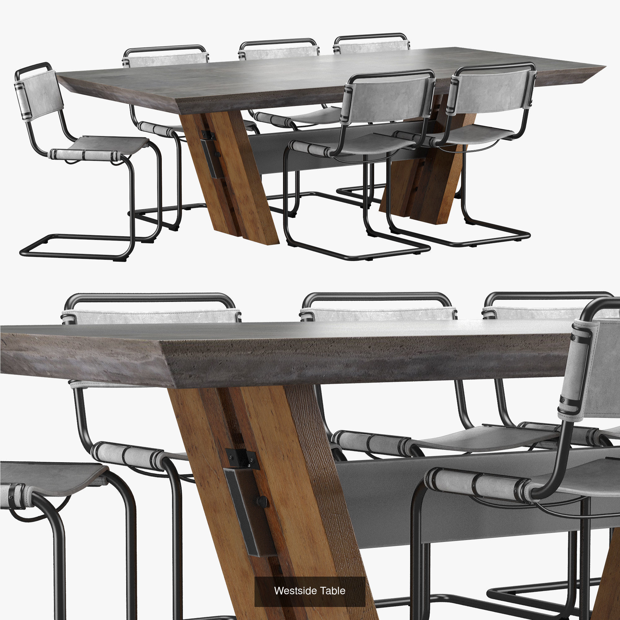 Dining Groups 3D Model Collection_14
