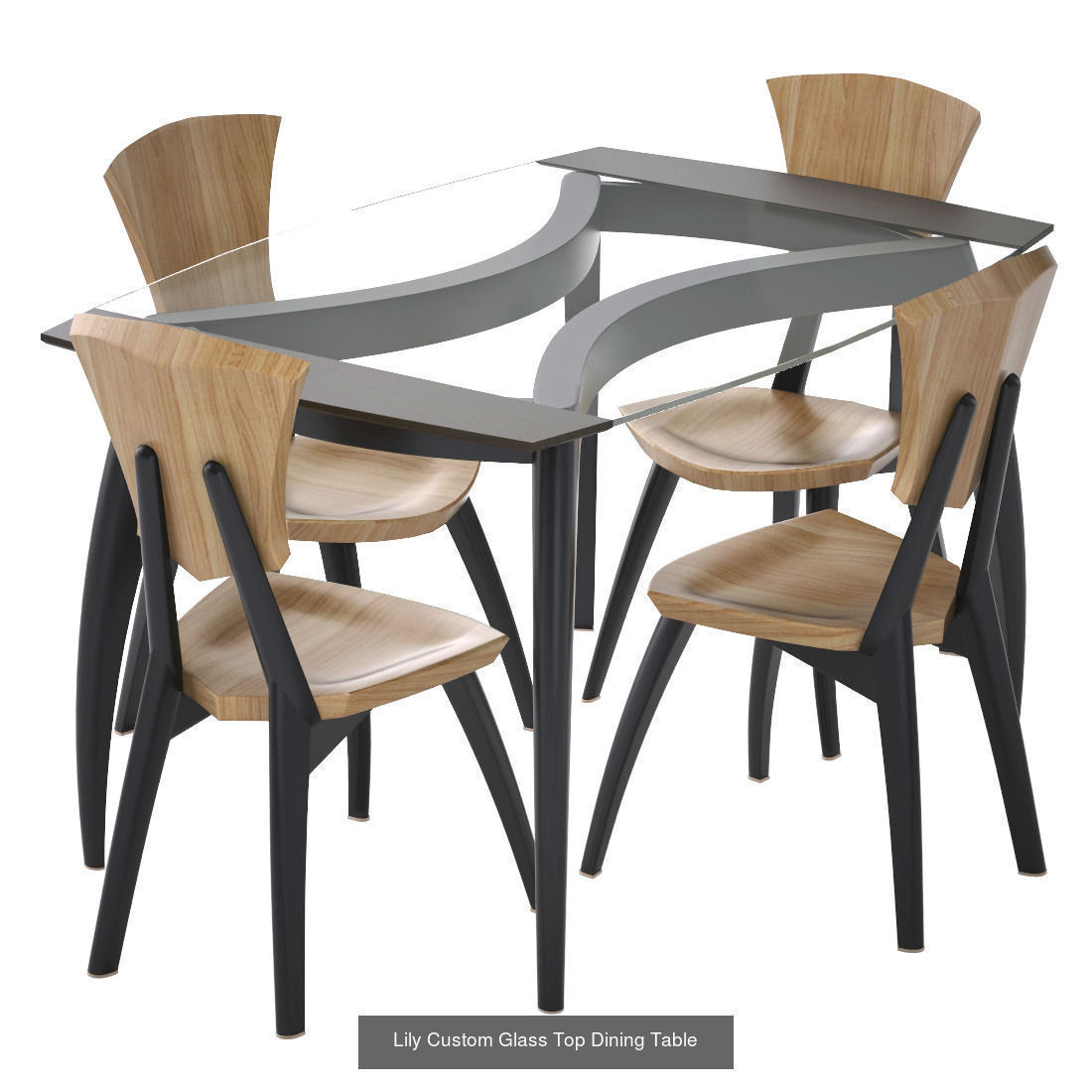 Dining Groups 3D Model Collection_7
