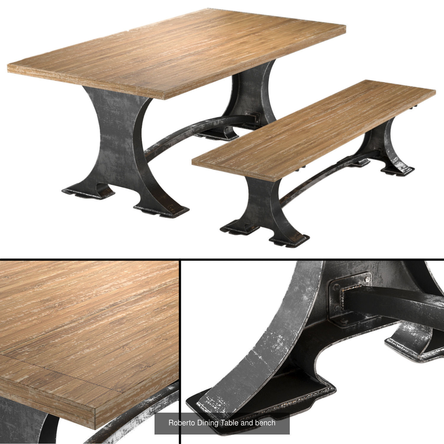 Dining Groups 3D Model Collection_5