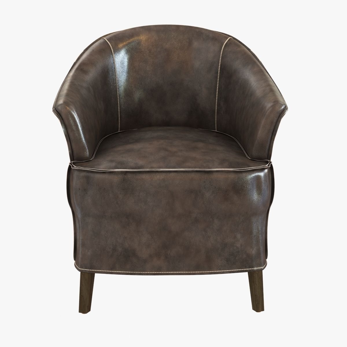 Regina Andrew Furniture Champagne Club Chair 3D model_3