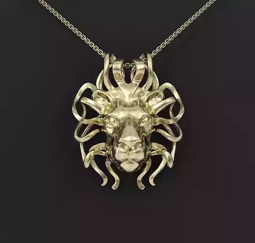 Leo Zodiac Pendant