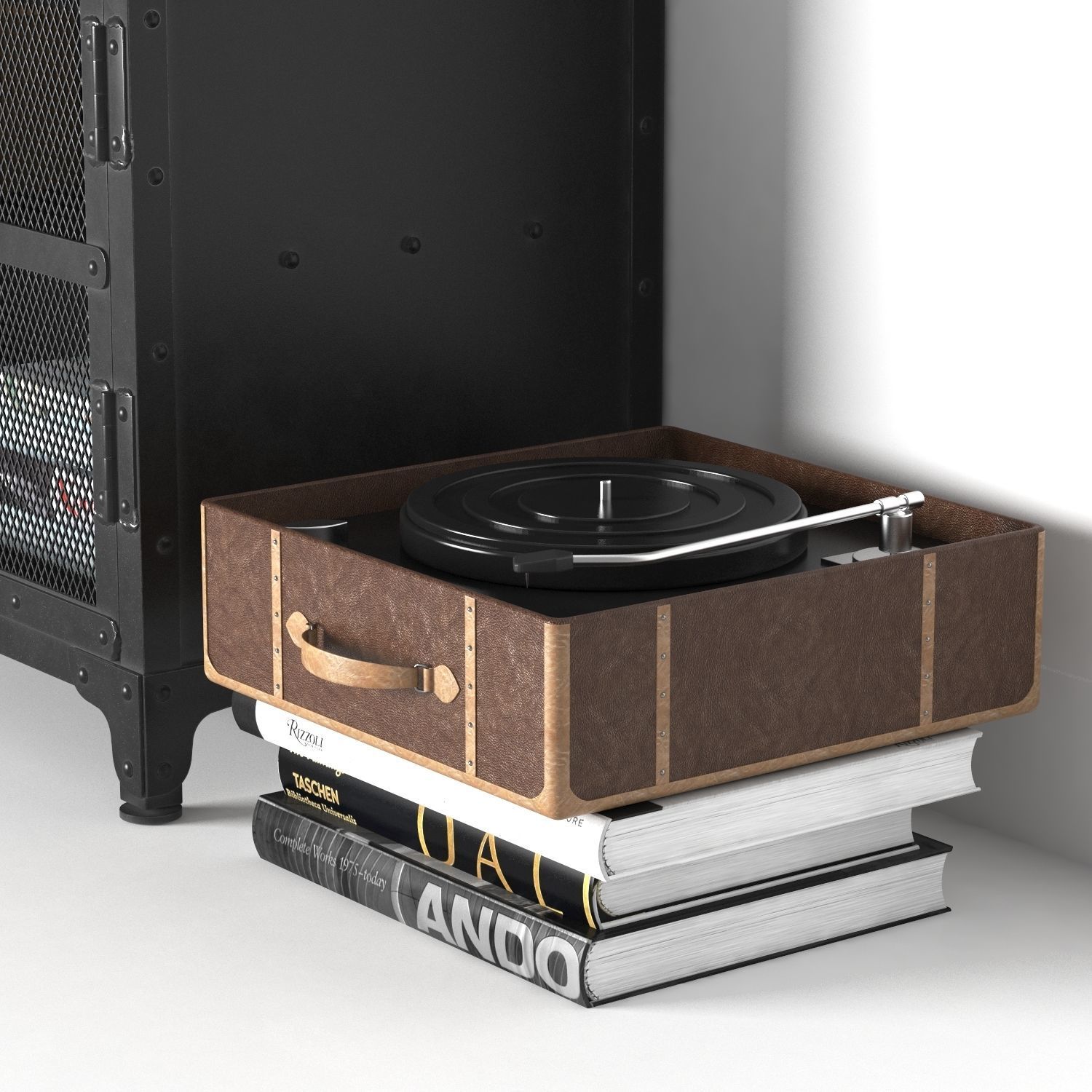 Media Wall Sets 3D Model Collection_28