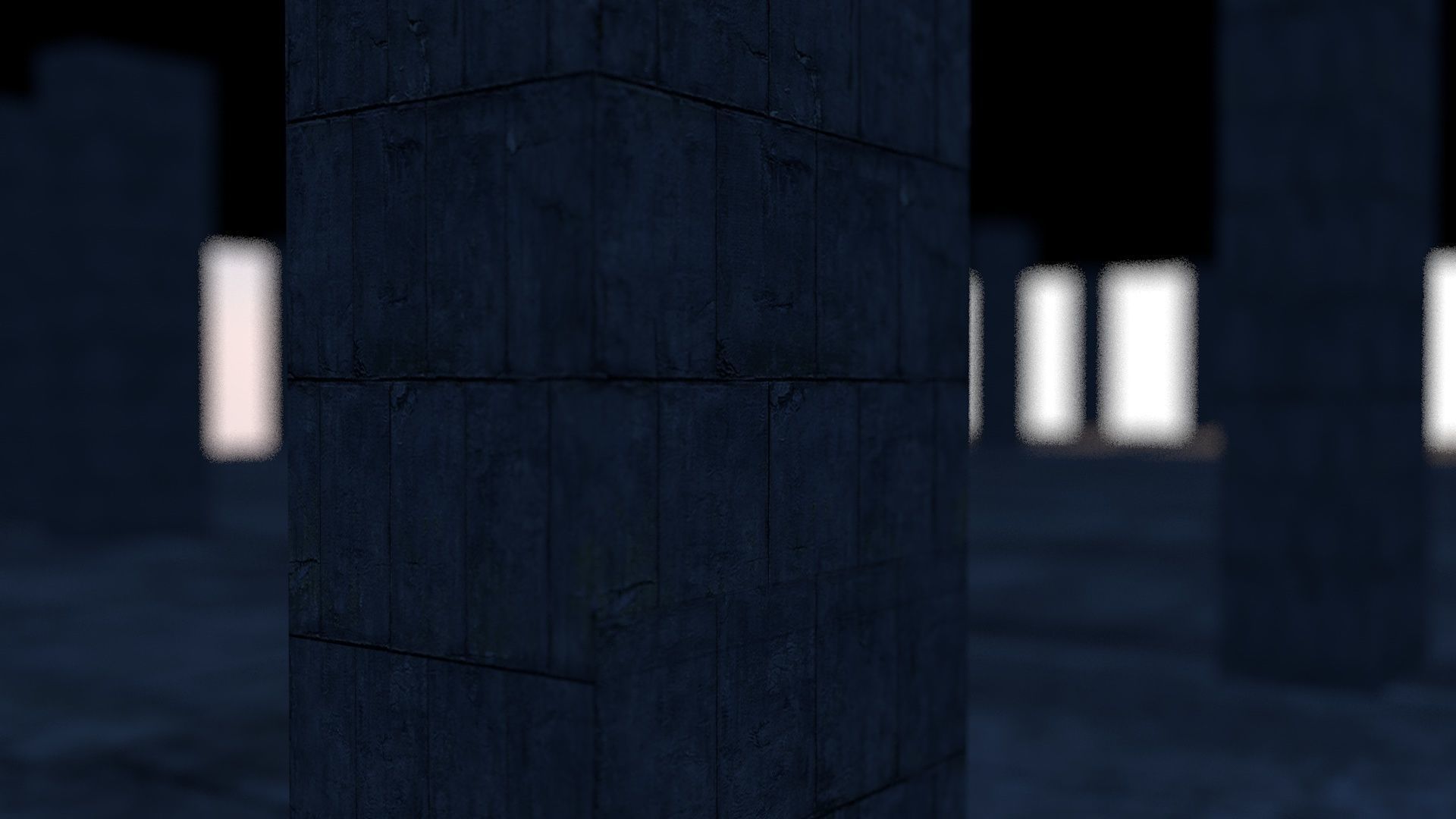 Ruined Building 3D model_3
