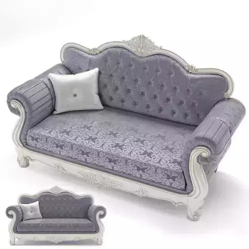 classic sofa 3D model
