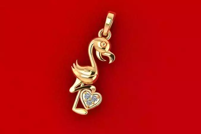 Birth Pendant 3D print model