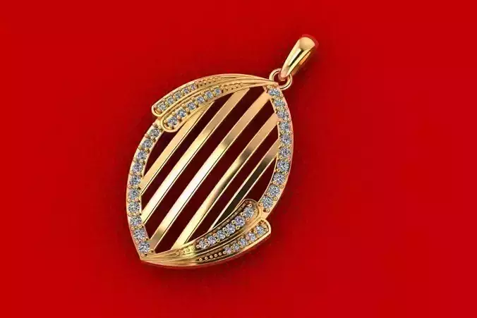 PPD-230 DIA Shell Love Pendant 3D print model