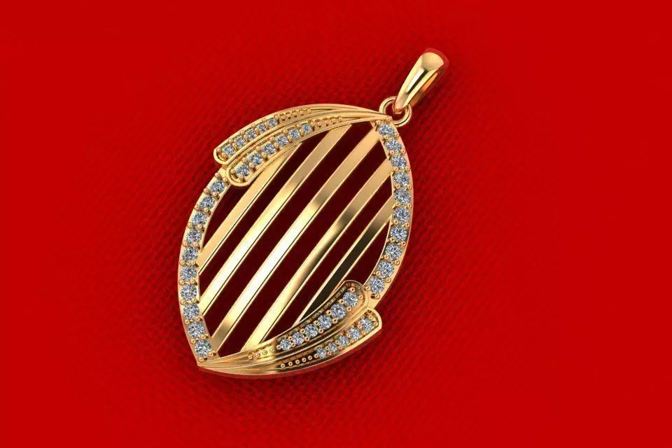 PPD-230 DIA Shell Love Pendant 3D print model