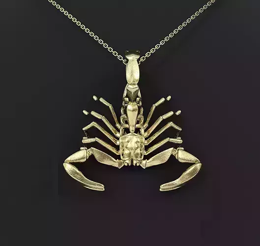 Scorpio Zodiac Pendant