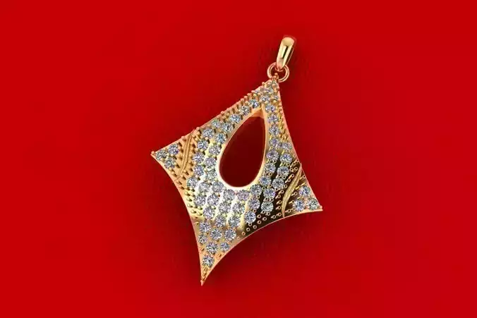 Diamond Pendant R001