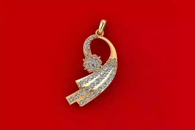 Diamond Pendant R223