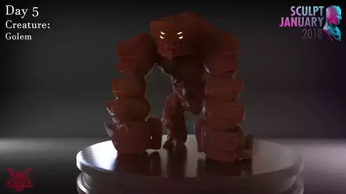 Golem Sculpture