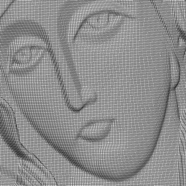 Orthodox Christian Icon of Mother of God Semistrelnaya 3D print model_5