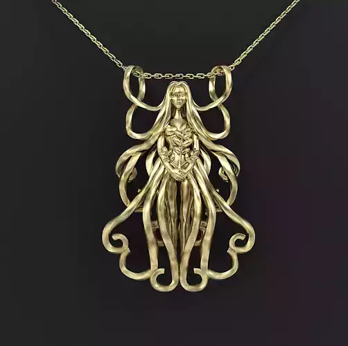 Virgo Zodiac Pendant