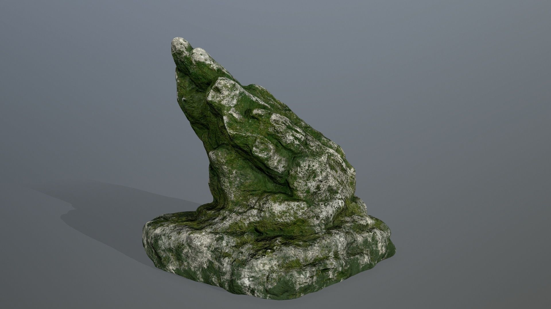 rocks rock Low-poly 3D model_2