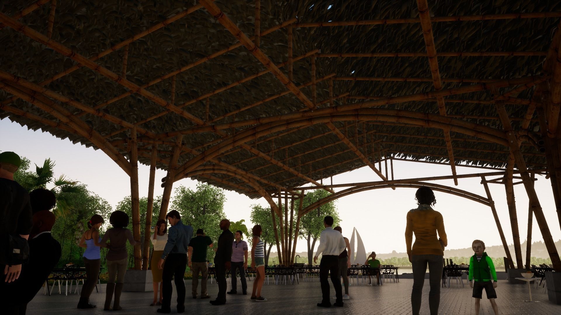 GUADUA STRUCTURE 3D model_6