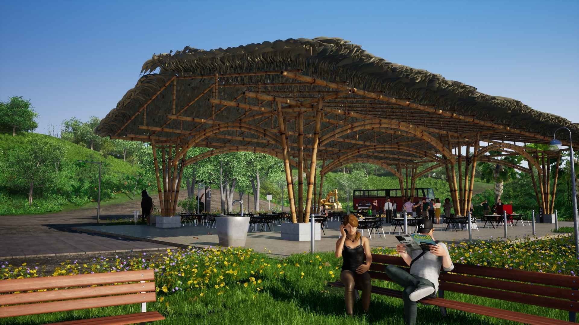 GUADUA STRUCTURE 3D model_7