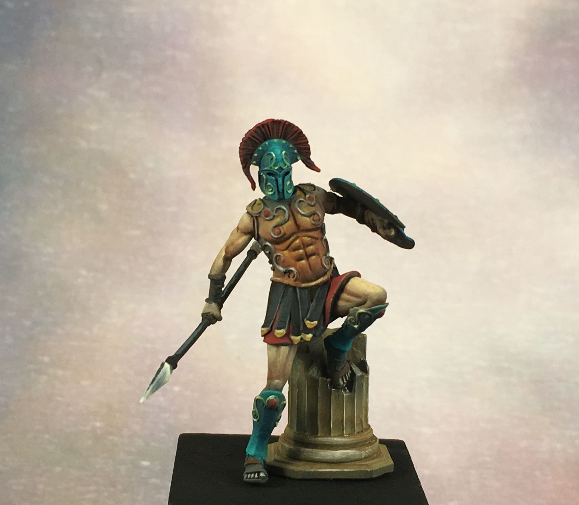 Greek - Achille 35 mm 3D print model_2