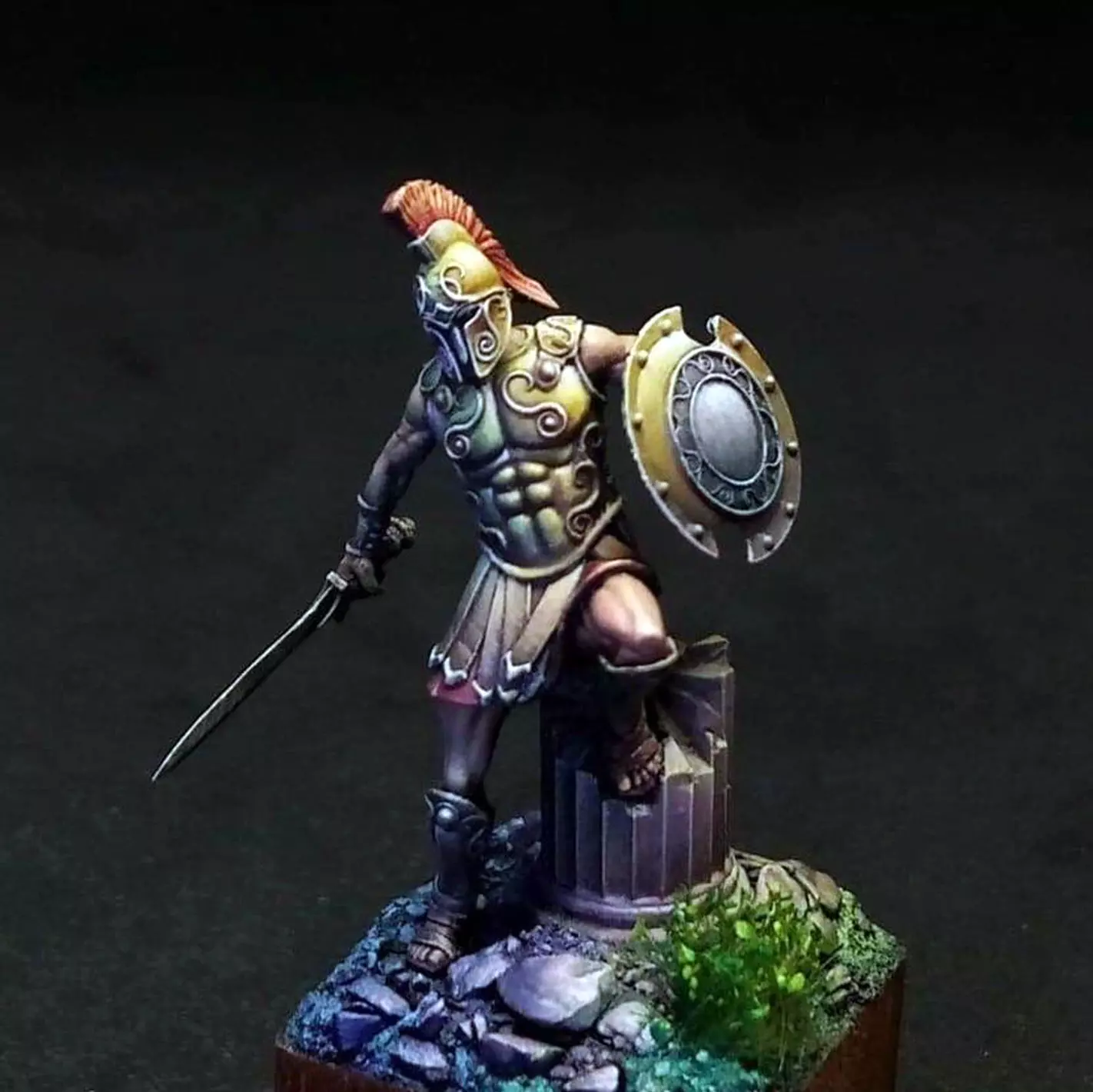 Greek - Achille 35 mm 3D print model_0