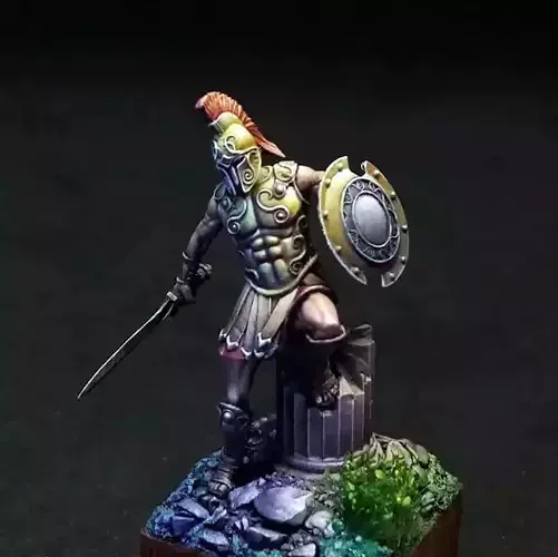 Greek - Achille 35 mm 3D print model