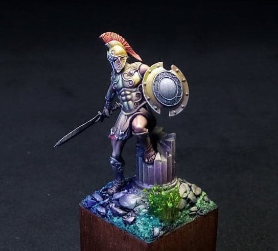 Greek - Achille 35 mm 3D print model_17