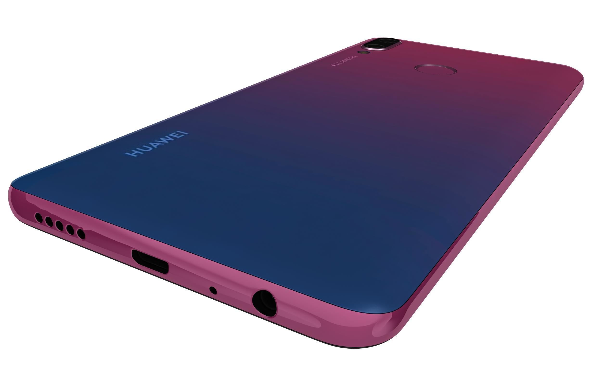 Huawei Y9 2019 Twilght 3D model_10