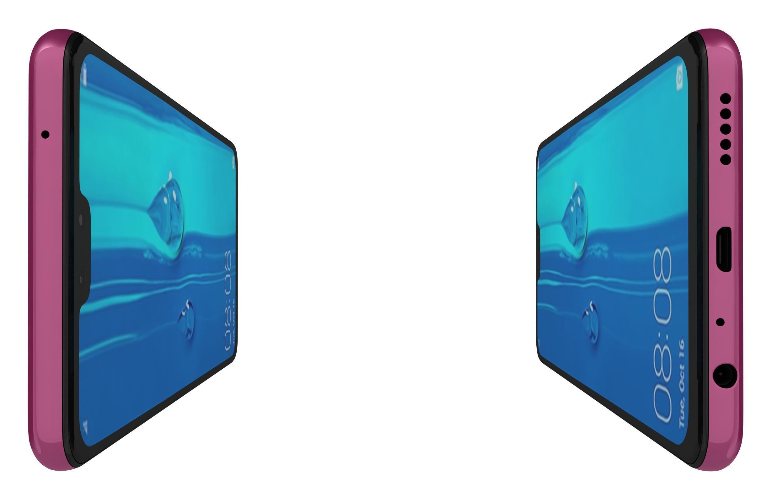 Huawei Y9 2019 Twilght 3D model_5